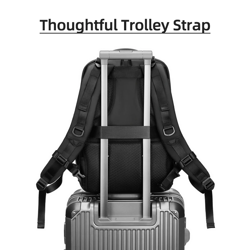 Men's travel professional DSLR camera backpack with tripod, detachable into drone backpack, outdoor 16 inch laptop backpack