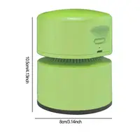 Desktop Vacuum Cleaner Handheld Desktop Vacuum Desk Dust Cleaner USB Charging Cordless&360-degree Rotatable Mini Dust Vaccum 6