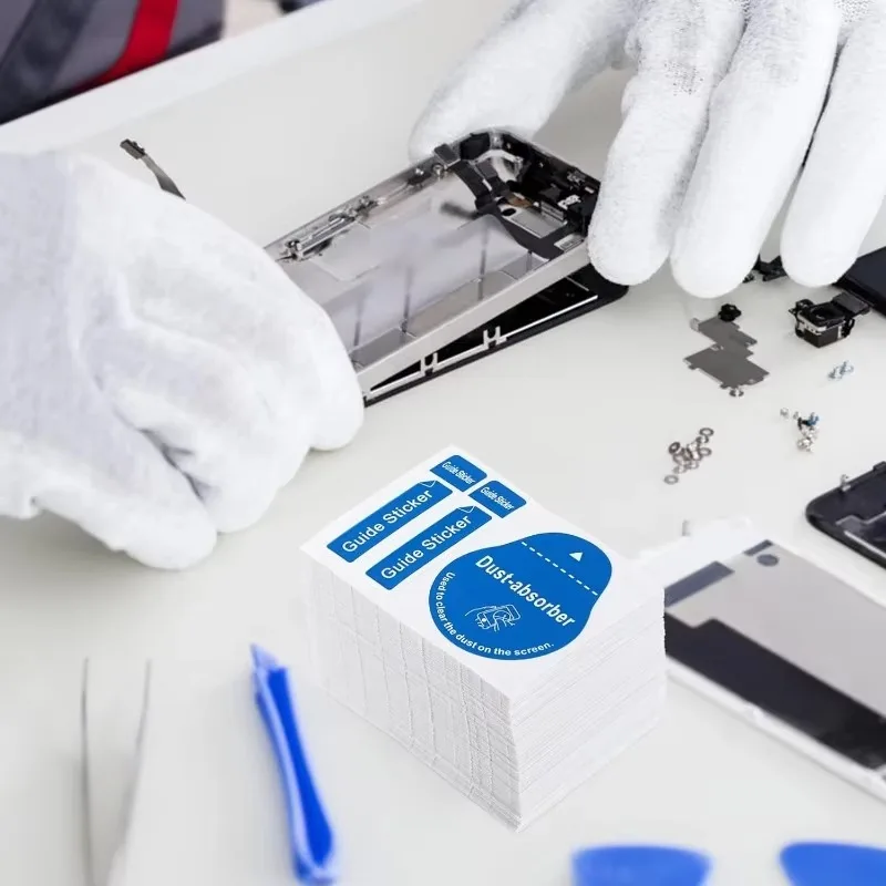 Dust Removal Sticker for Screen and Lens Cleaning