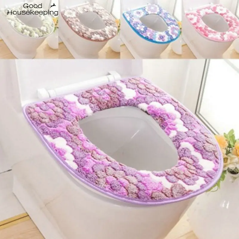 Toilet Seat Cover Toilet Seat Washable Warmer Mat Cover Pad Cushion Bathroom Toilet Seat Cover Toilet Seat Cover,Toilet Seat Accessories