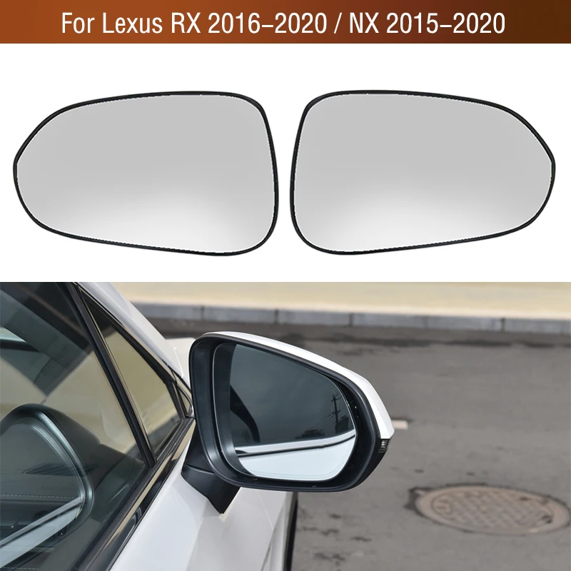 Автомобильное боковое зеркало с крыльями и подогревом, внешнее зеркало заднего вида для Lexus NX 2015-2020 / RX 2016 2017 2018 2019 2020 Автомобильное боковое зеркало с крыльями и подогревом, внешнее зеркало заднего вида для Lexus NX 2015-2020 / RX 2016 2017 2018 2019 2020