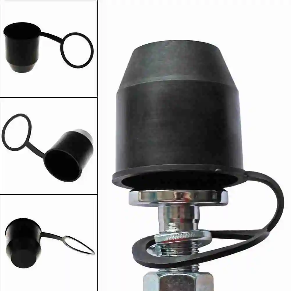 

50mm Tractor Ball Head For Trucks Semi-trailers Cars Ship Auto Black PVC Rubber Tow Ball Hitch Cover Protection Accessories Z6L4