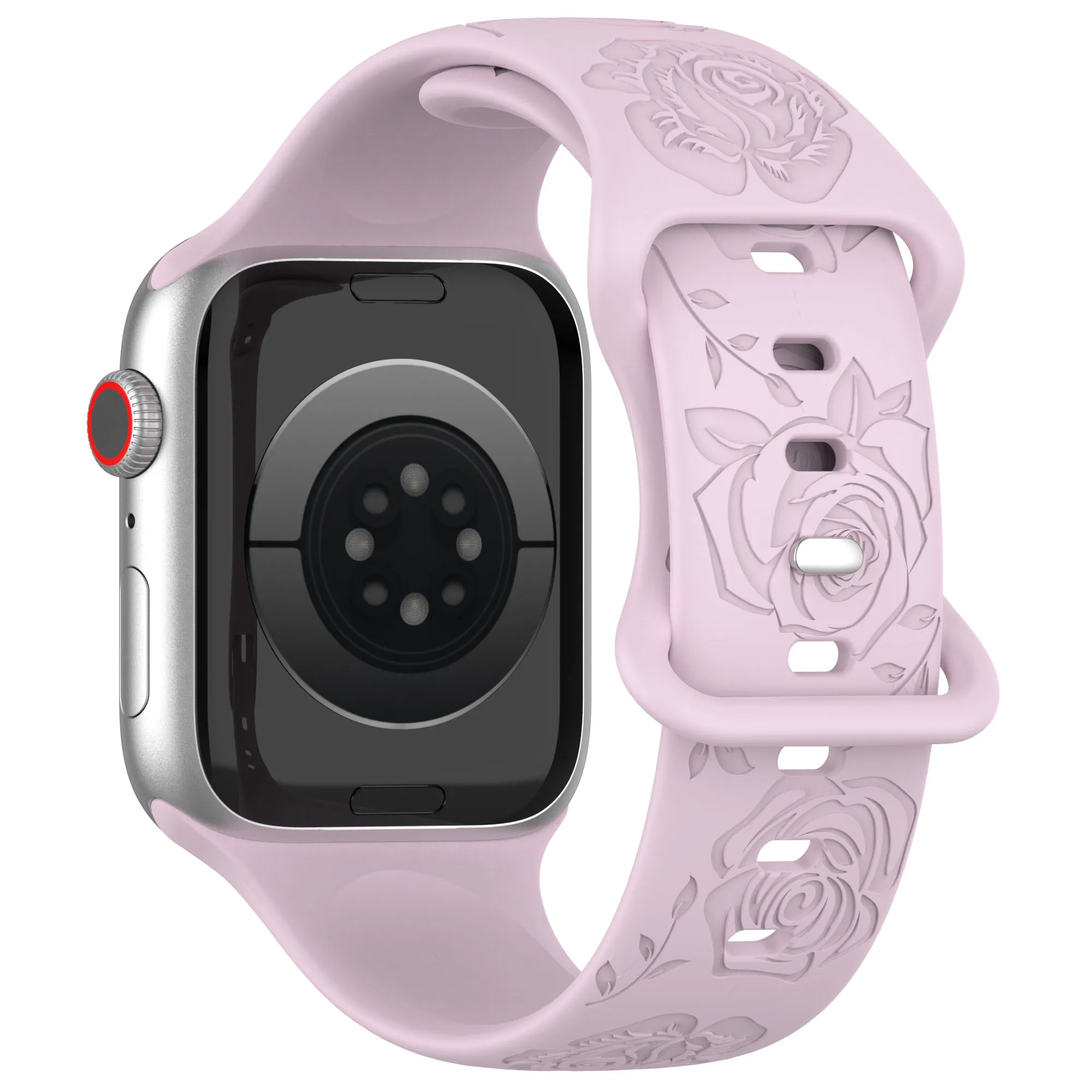 Stylish Pattern Silicone Strap for Women - Smartwatch Bracelet Belt