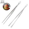 30CM Kitchen Tweezers Fine Tweezer Tongs Extra-Long Stainless Steel Cooking Tweezers For BBQ Cooking Bartending Tools 2