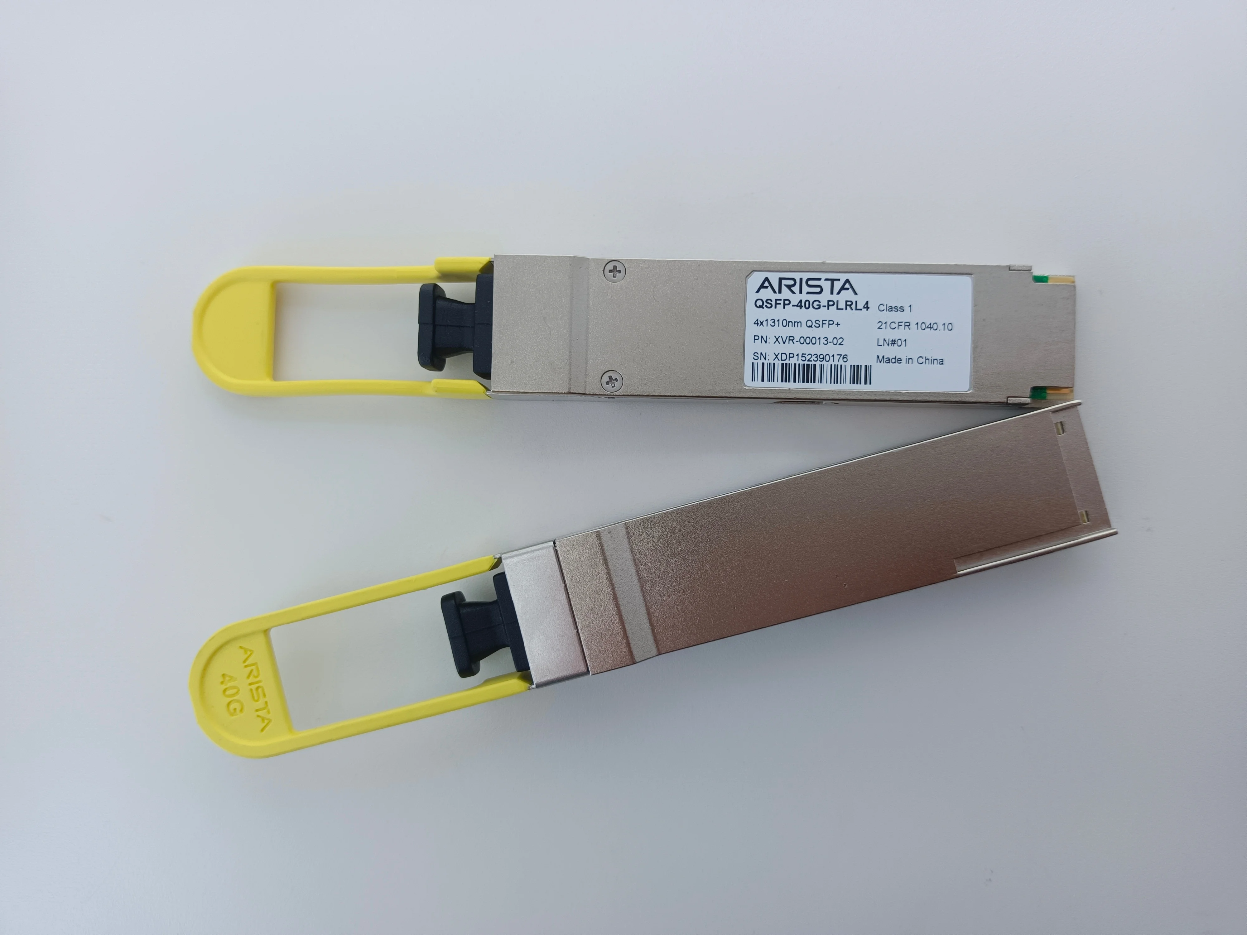 Arista 40G optical fiber XVR-00013-02/QSFP-40G-PLRL4/40GBASE-PLRL4/QSFP+ 40G 1310nm 1.4km MPO SMF Optical Transceiver Module 40gbase er4 1310nm 40km 40g qsfp optic transceiver module