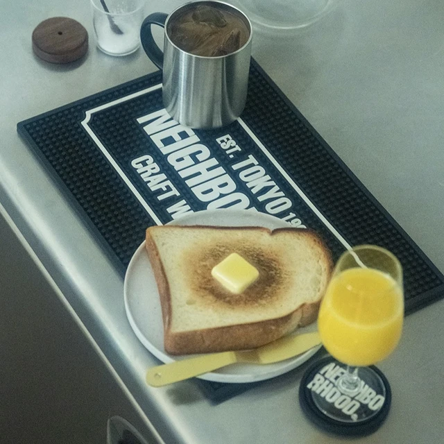 Neighborhood NBHD Coffee Bar Mat Kitchen Drainage Mat Meal Side Cabinet Insulation Anti slip Mat Bar Milk Tea