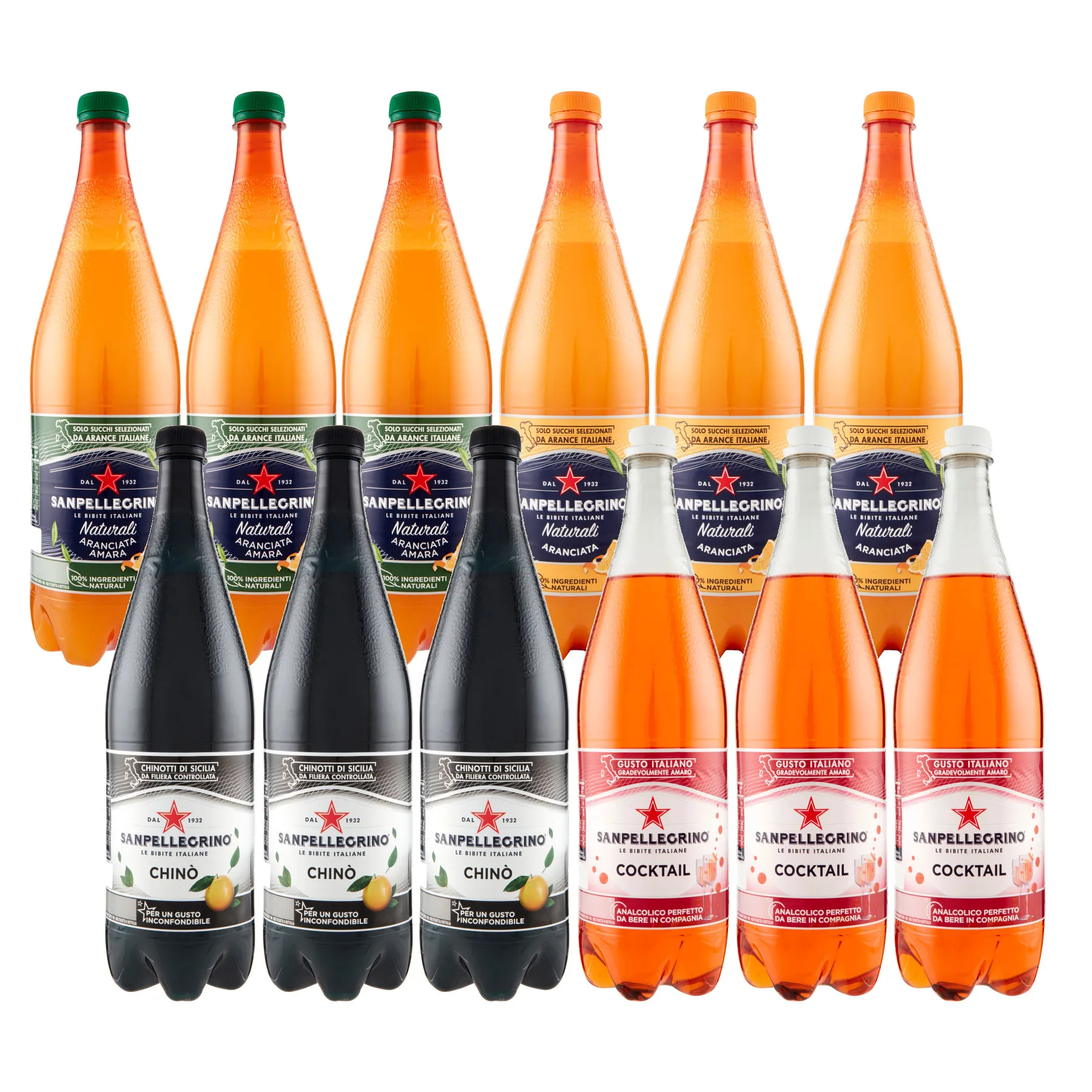 Napój gazowany SAN PELLEGRINO Aranciata Amara Chino Cocktail Mix 12x 1,2l z Polski za $15.82 / ~61zł - LowcyChin.pl