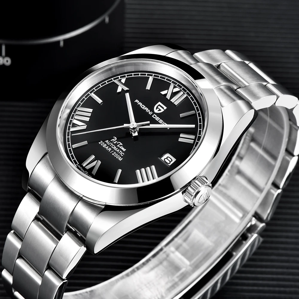 PAGANI DESIGN Men's Watches Automatic Watch For Men Sports NH35A Men Mechanical Wristwatches 20Bar Waterproof Reloj Hombre 2023