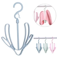 Multifunctional Shoes Drying Hanger Drying Rack Windproof Rotatable Balcony Scarf Necktie Shoe Hanging For Home Storage Organize 1