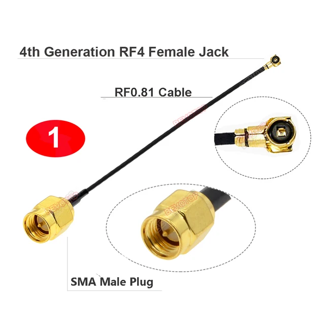 TUOLNK 5 Unids 6 Pulgadas IPX/UFL A SMA Cable De Extensión Antena WiFi Pigtail Cable SMA Hembra A IPX RF Cable Adaptador Para Mini PCI 0.044 In IPX A SMA Hembra