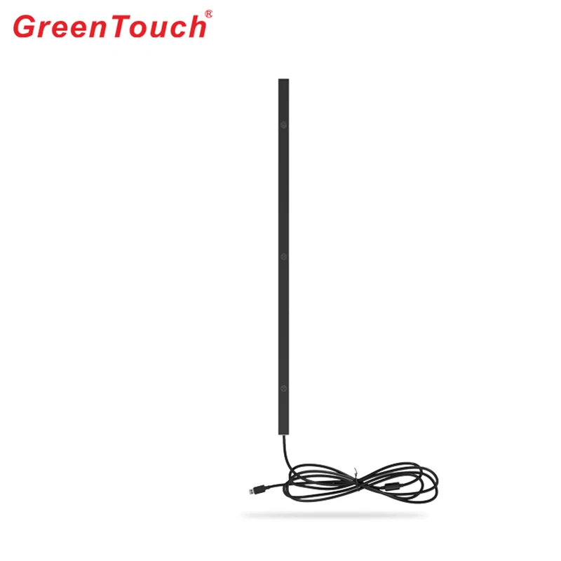 GreenTouch 15.6'' Touch IR screen 15.6 Inch 10 Points IR Touch Frame With Glass Infrared Screen Overlay Kit Usb Free-drive