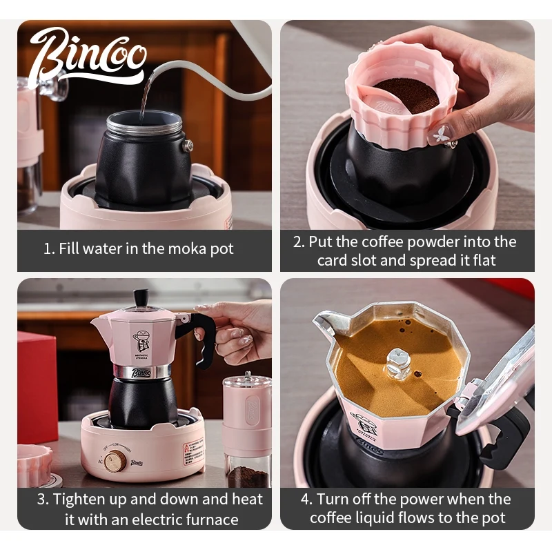 طقم قهوة اسبريسو احترافي من بينكو