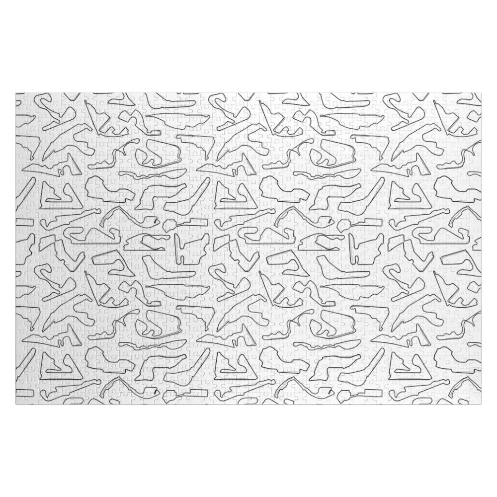 

2022 Circuits Pattern Jigsaw Puzzle Customizable Gift Woods For Adults Puzzle