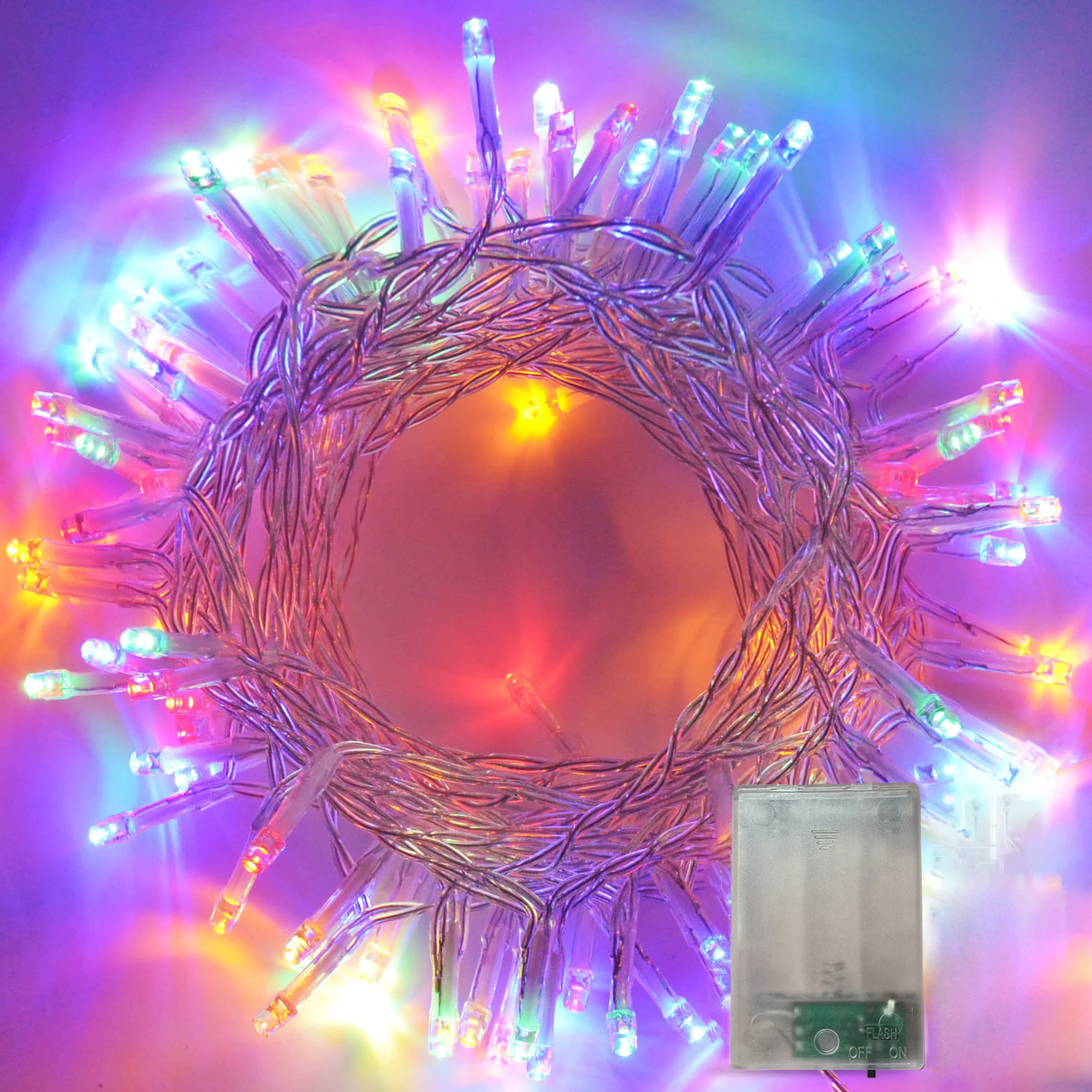 Guirlande solaire à Charge rapide 100M 1000 LED, guirlande extérieure  étanche, grand panneau solaire, lampe de noël pour décoration de jardin -  AliExpress