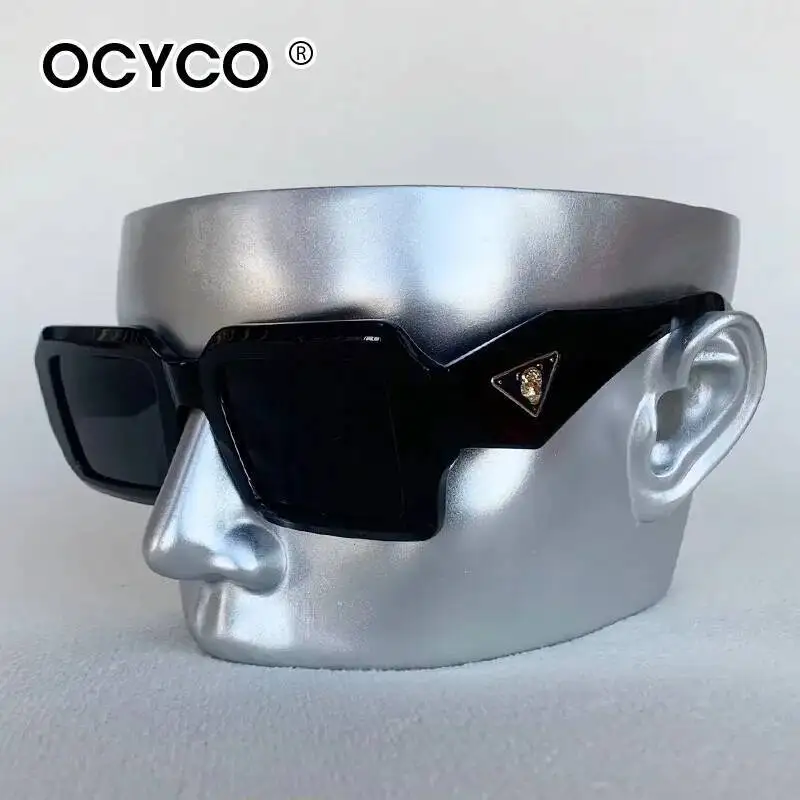 Luxury Square Sunglasses with Vintage Leopard Design