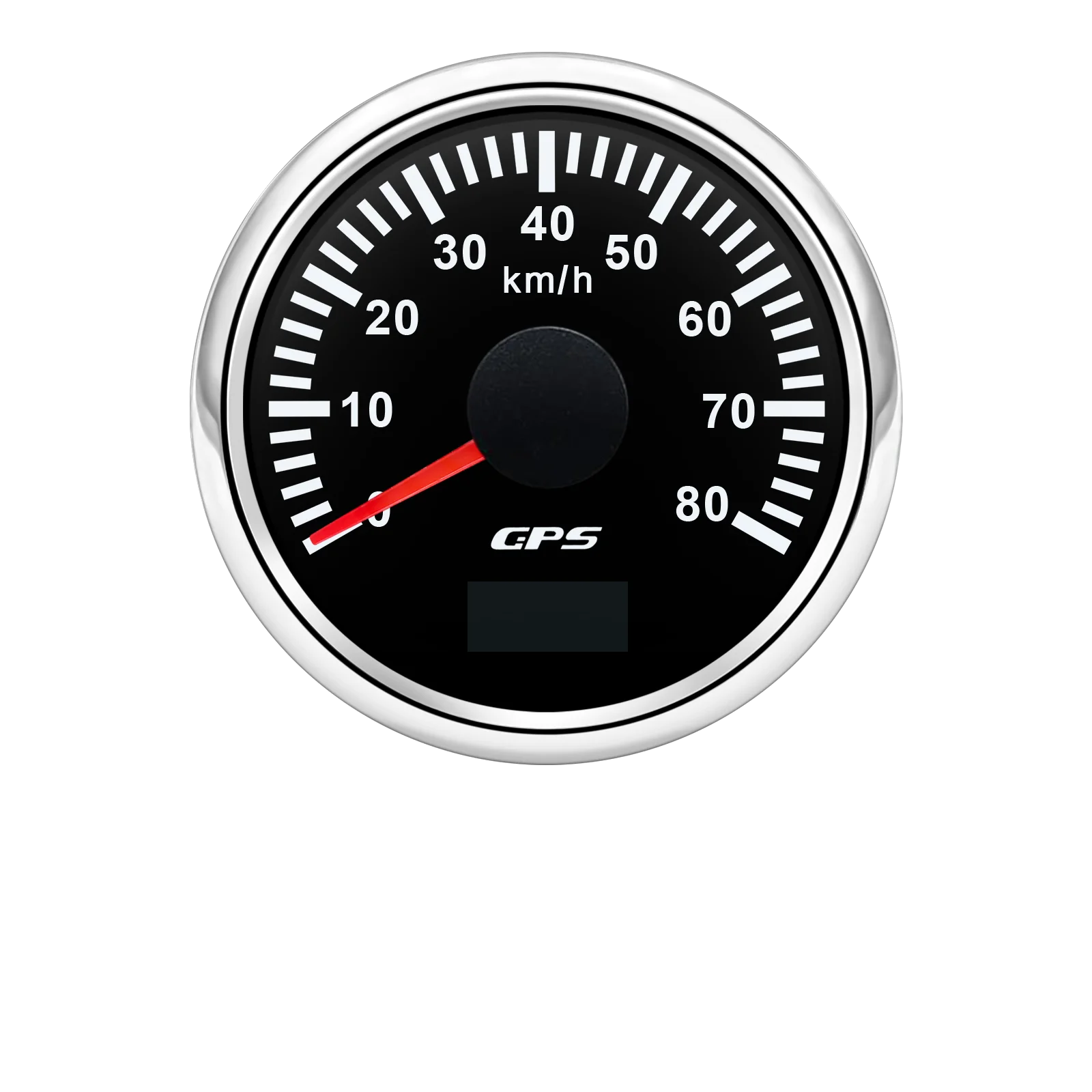 30/60/80/120/200 km/h GPS-Tachometer mit GPS-Antenne für 12 V 24 V Auto Boot Marine wasserdichter Geschwindigkeitsmesser Kilometerzähler 7 Farben LED – Detail 10