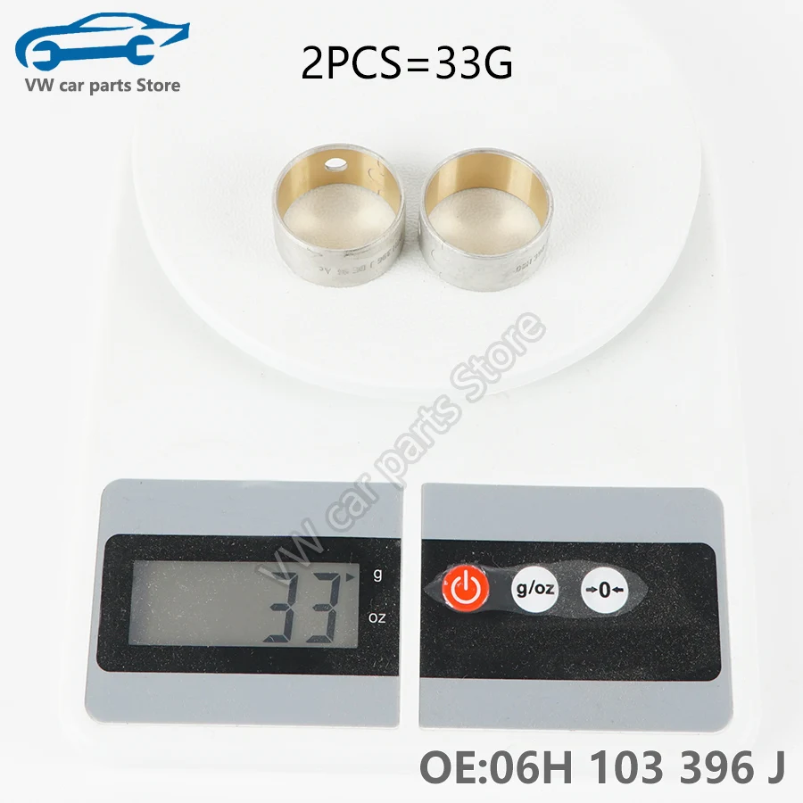 06H103396J 2PCS Price Engine Balance Shaft Tile Bearing For Audi A3 A4 A5 A6 Q3 Q5 VW CC EOS Golf GTI Jetta Passat 06H 103 396 J engine balance shaft bearing