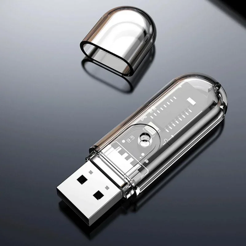 

Blue Tooth USB Adapter Car Audio Adapter Blue Tooth 5.3 Plug Play Low Delay Wireless Transfer Dongle Receiver Speaker Keyboard