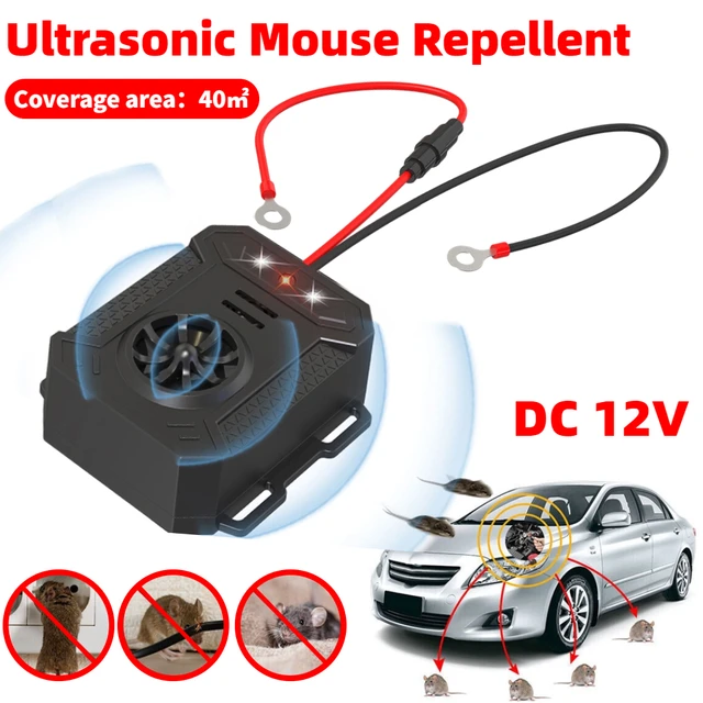 Ultrasonic Mouse Repeller 5V Rodent Repellent LED for Car Vehicle for Auto  Truck