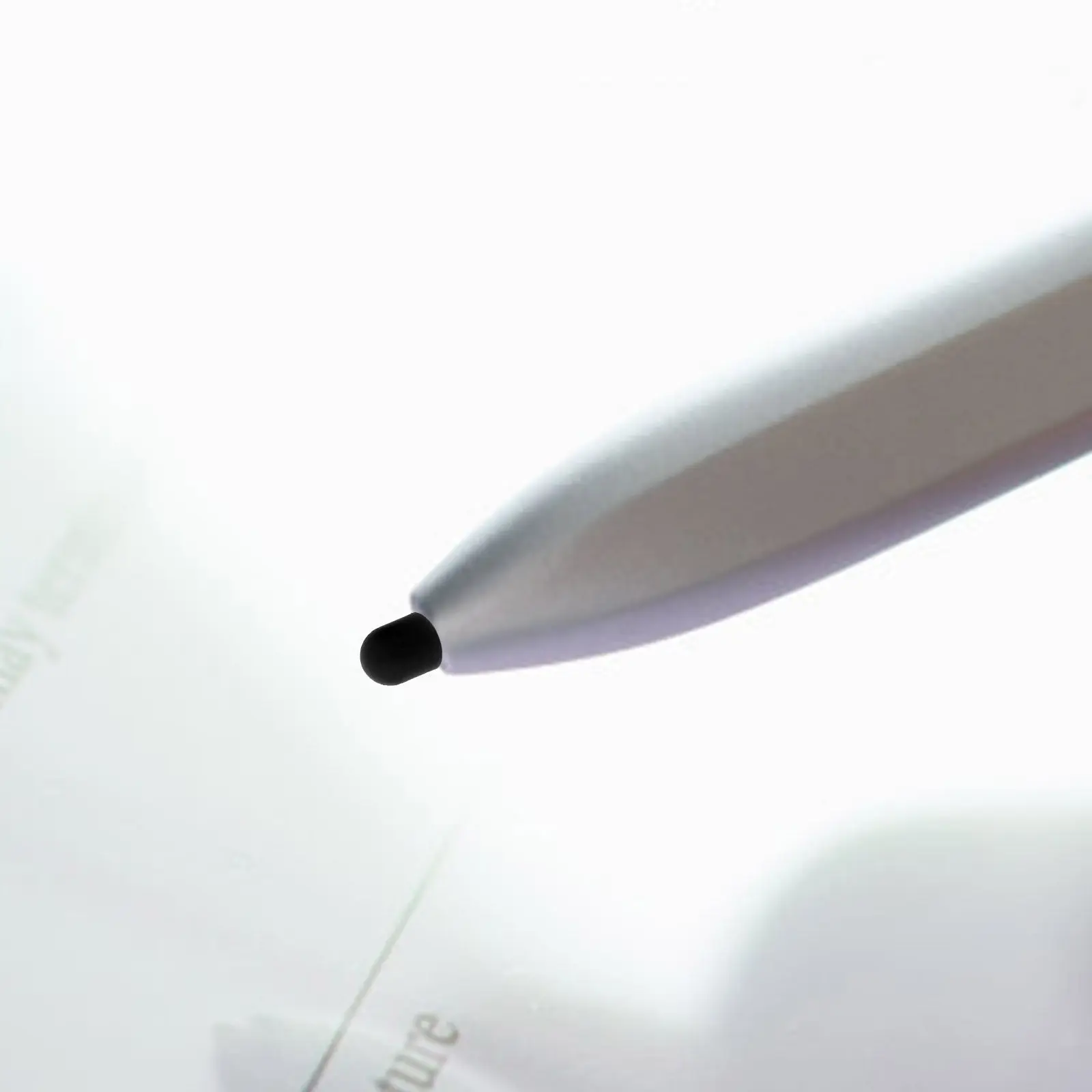 15Pcs 터치 펜 팁 커버 태블릿 스마트 폰용 고정밀 실리콘 스타일러스 교체품 가벼운 압력 그리기 쓰기