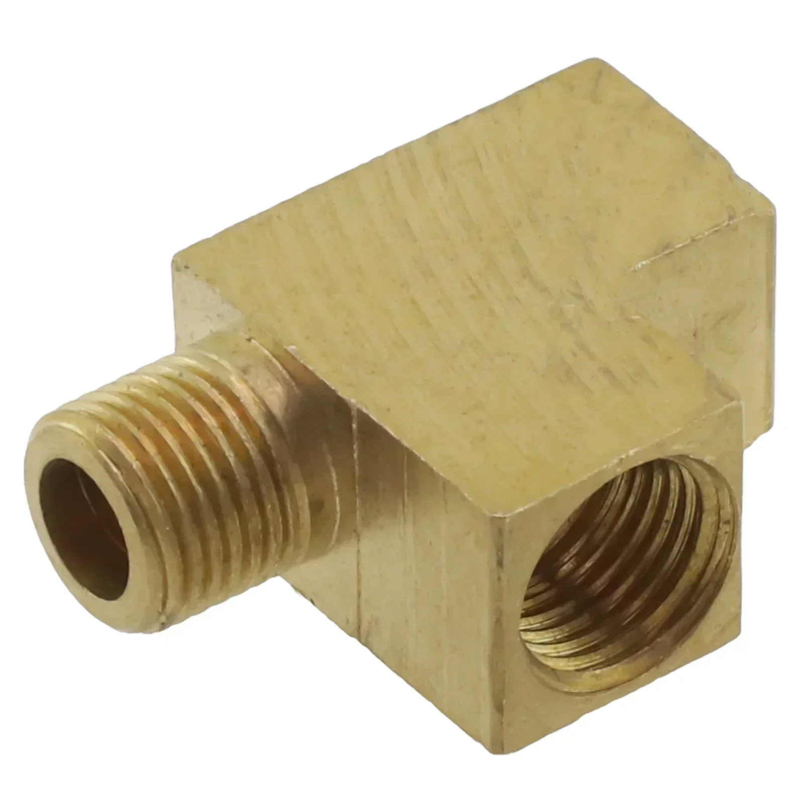 T Distributor Angle Adapter 1pc Brass T-Distributor M10x1 Angle Adapter For Oil Pressure Sensor Connection Automobiles Parts