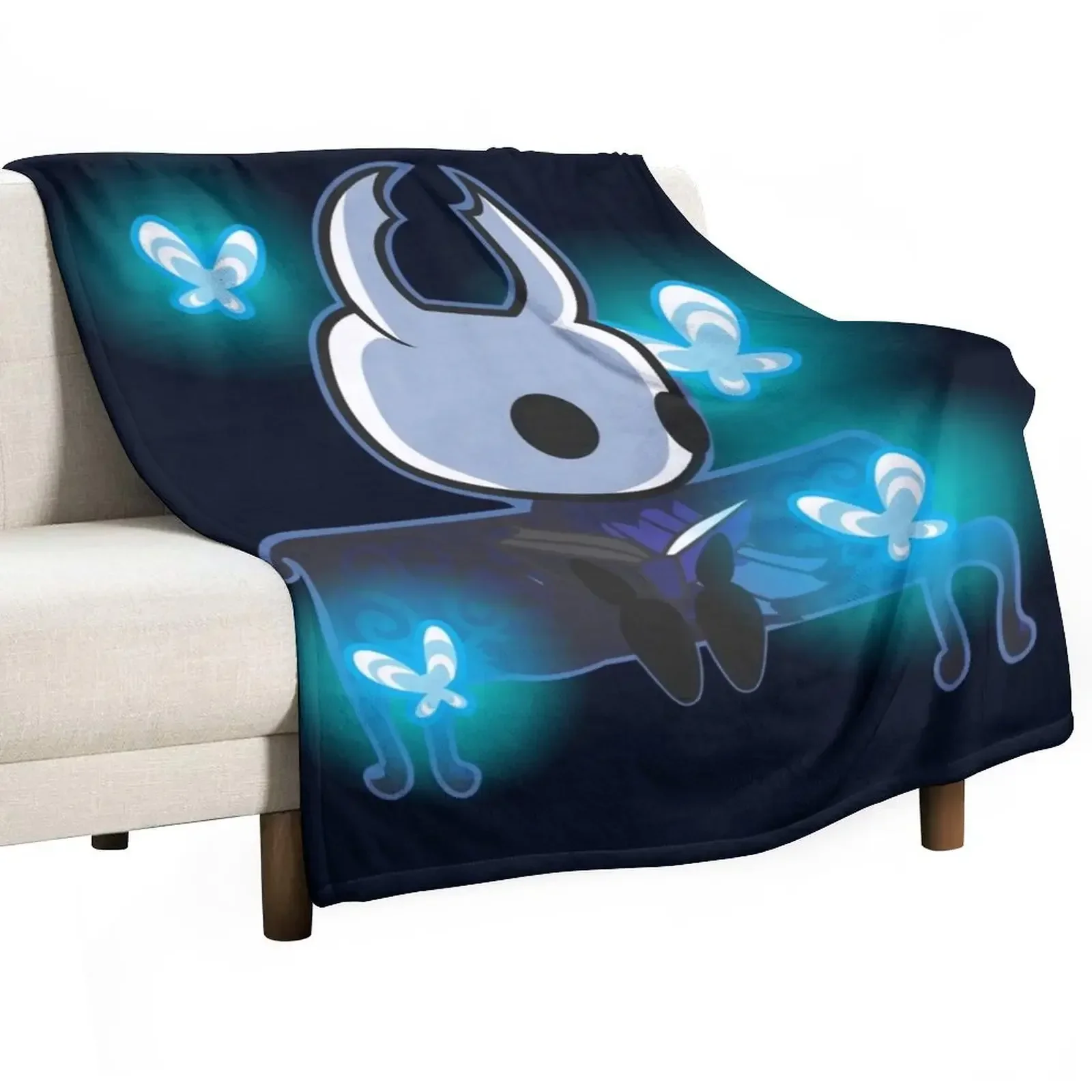 

Hollow Knight Throw Blanket Decorative Throw Cute Plaid Blankets