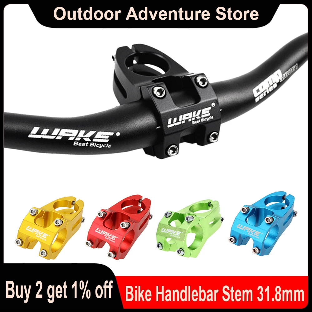 Bike Stem Attacco Manubrio Mtb Wake Manubrio Bici Attacco Manubrio