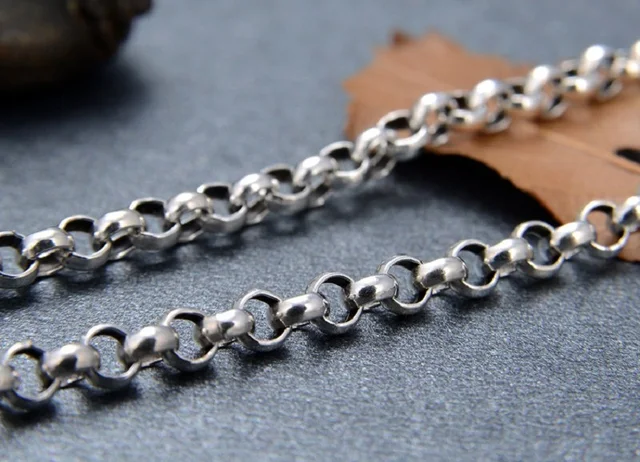 YOYEAH 3 Estensioni Per Catena In Argento 925, Catena Di Estensione Regolabile Per Collana, Bracciale, Cavigliera, Catena In Argento, Prolunga Per La Creazione Di Gioielli Fai Da Te - Foto 2