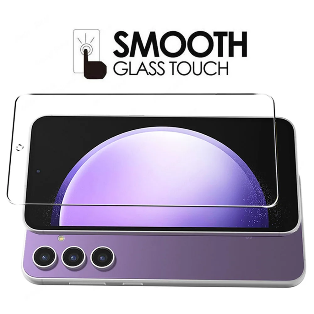 Premium 4-in-1 Tempered Glass Screen & Camera Lens Protector