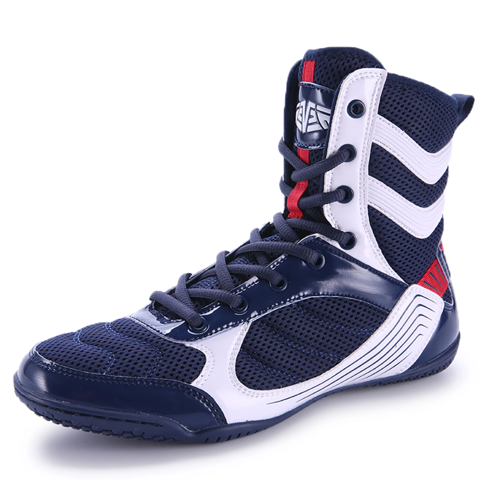 Wrestling Boots Martial Arts Shoes Men Women Professional Wrestling High-top Combat Sanda Boxing Training Deep Squat Weightlifting