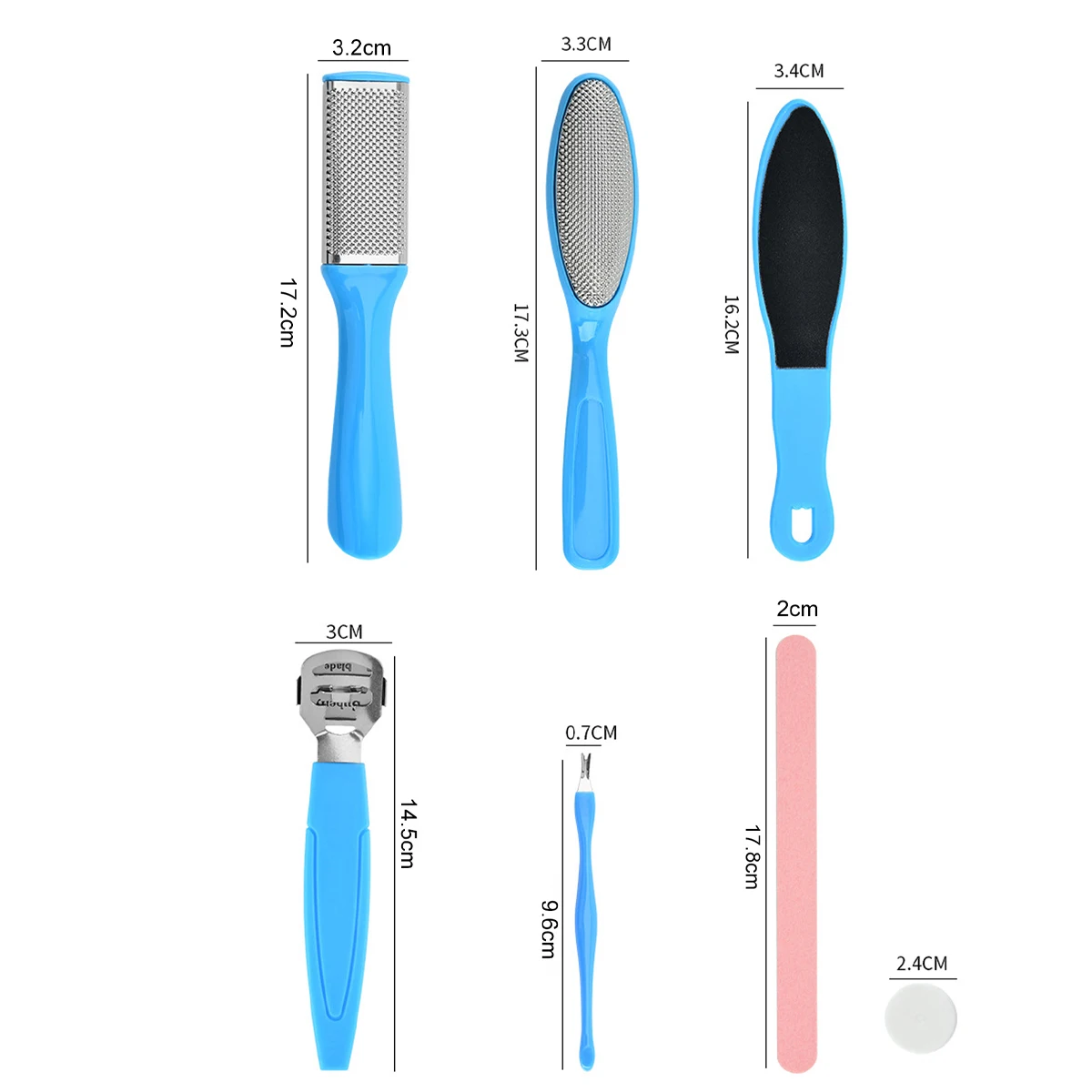 Foot Peeling Sharpener Heel Cramp Remover Tool