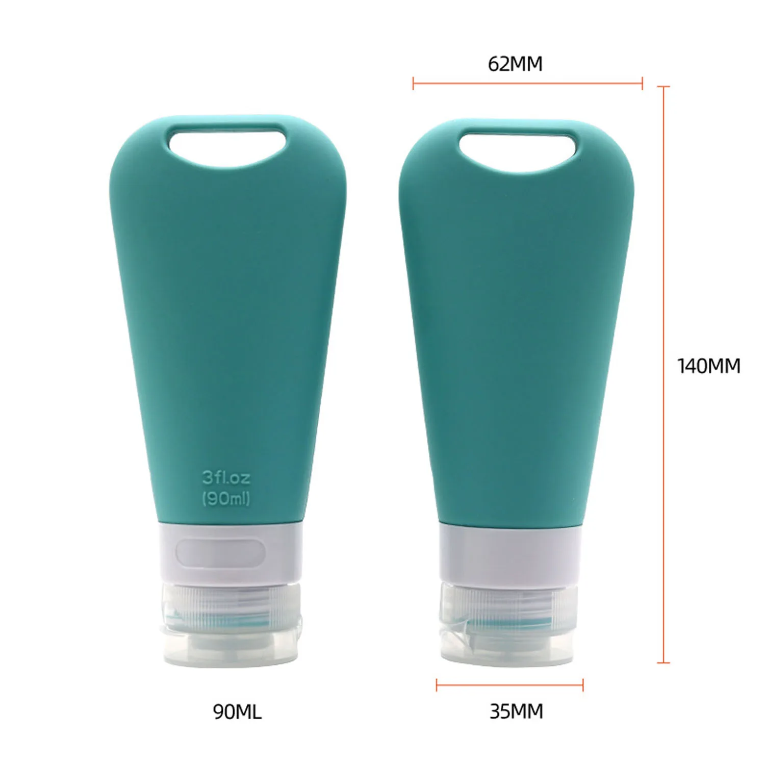 Silicone Travel Bottles for Toiletries TSA Approved Travel Containers Set  Portable Leak Proof Refillable Cosmetic Bottles - AliExpress