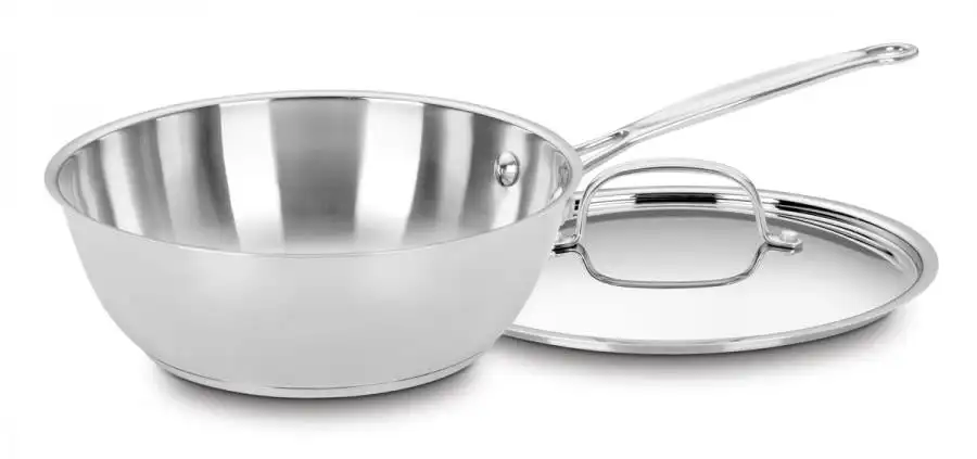 

Classic Stainless Steel 3 Qt. Chef'S Pan W/Cover