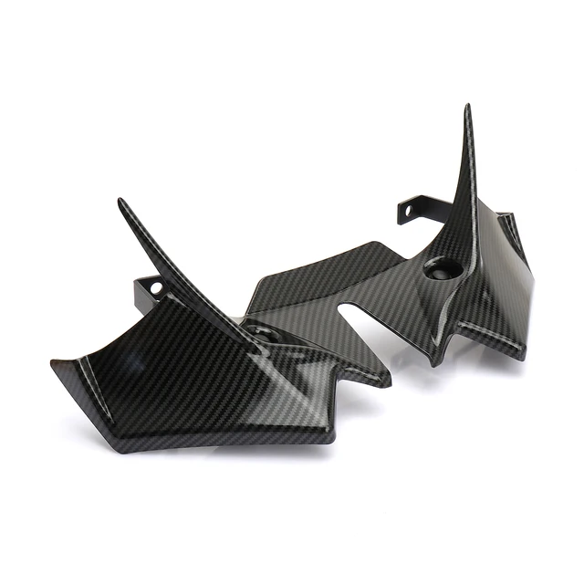 Kit Spoilers Avant Pour Kawasaki Z650 2021-2024 - Aérodynamique Et Style Sportif - Noir