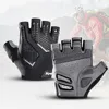 Cycling Gloves Anti- Slip Half Finger Gel Pad Shock-Absorbing Road Riding Gloves Summer Half-Finger Men Women Cycling Gloves 1