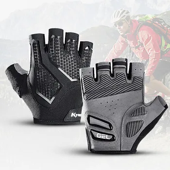 Anti-Slip Gel Pad Cycling Gloves – Shock-Absorbing Half-Finger Summer Gloves 1