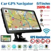 7 Inch HD Car GPS Navigation FM Transmitter Car GPS Navigator 256MB+8G Sat Nav Australia North America Europe Map Voice Reminder 1