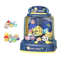 Novelty Kids Small Claw Machine Electronic Arcade Game Favors Doll Machine with Sounds for Kids Girls 6 7 8 9 Year Old Boys 2