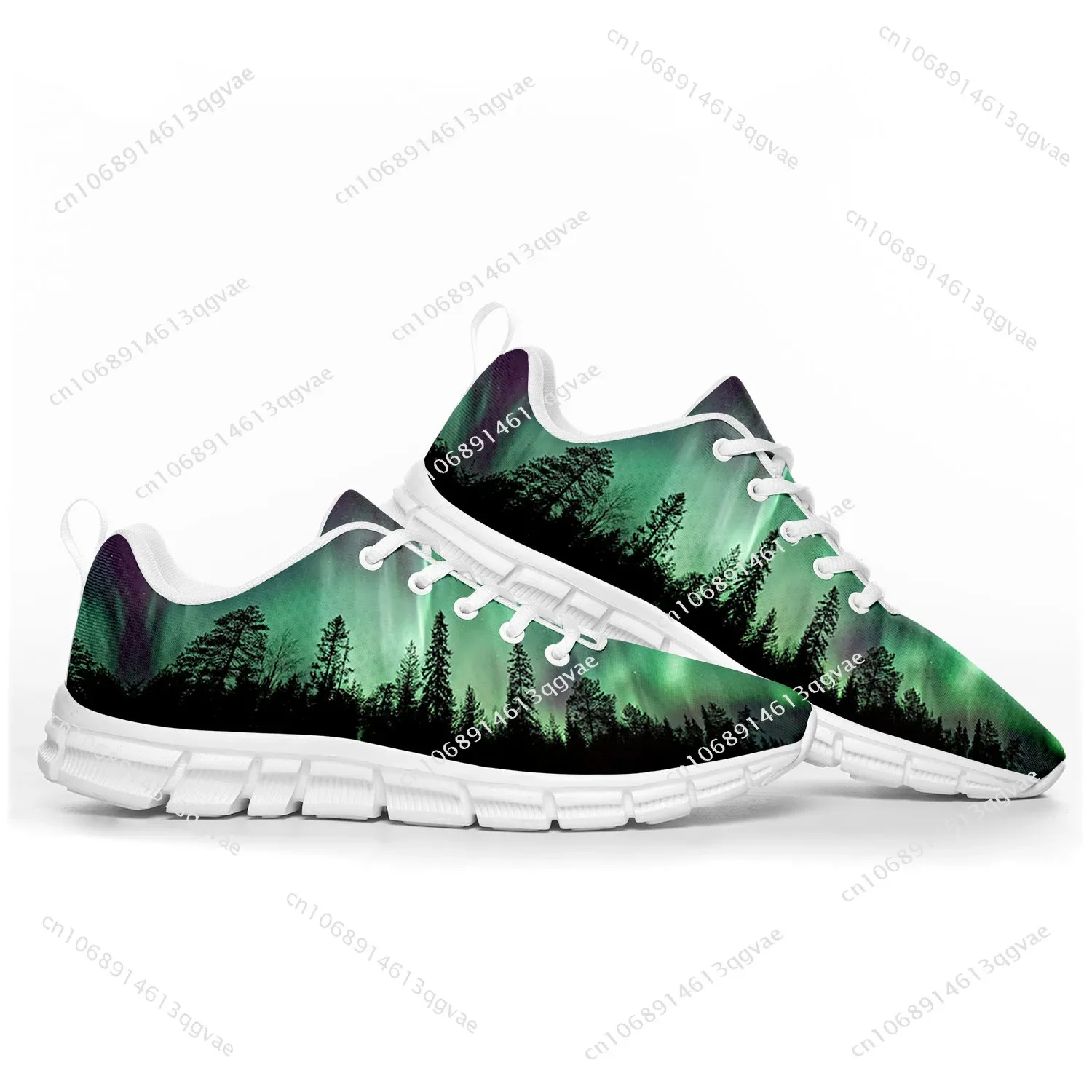 Northern Lights Sports Shoes High Quality Mens Womens Teenager Kids Children Sneakers Sneaker Customize DIY Couple Shoe White