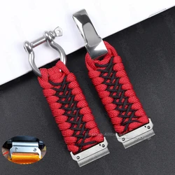 Braided Nylon Strap - Sport Edition - Garmin 22mm (RedBlack Silver - SV)