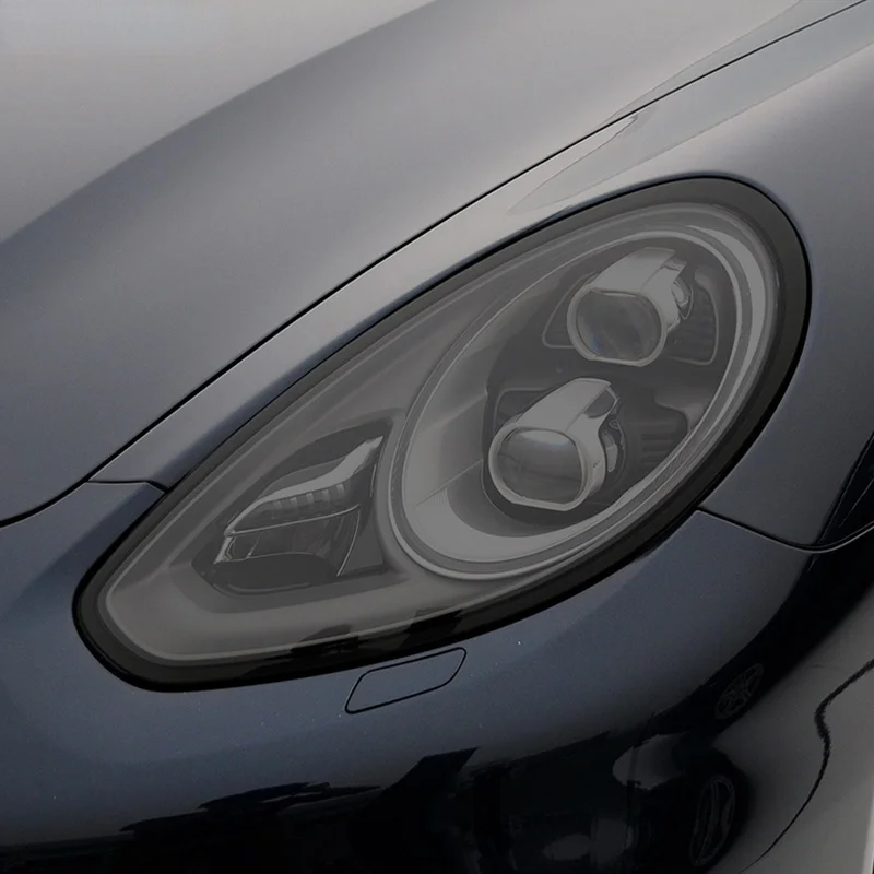 

Car Headlight Protective Film Vinyl Protection Transparent Black TPU Sticker For Porsche Panamera 970 971 2014-On Accessories