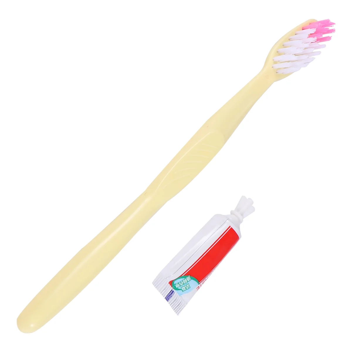

100 Pcs Sensitivity Toothpaste Disposable Travel Hotel 15.5x1cm Plastic