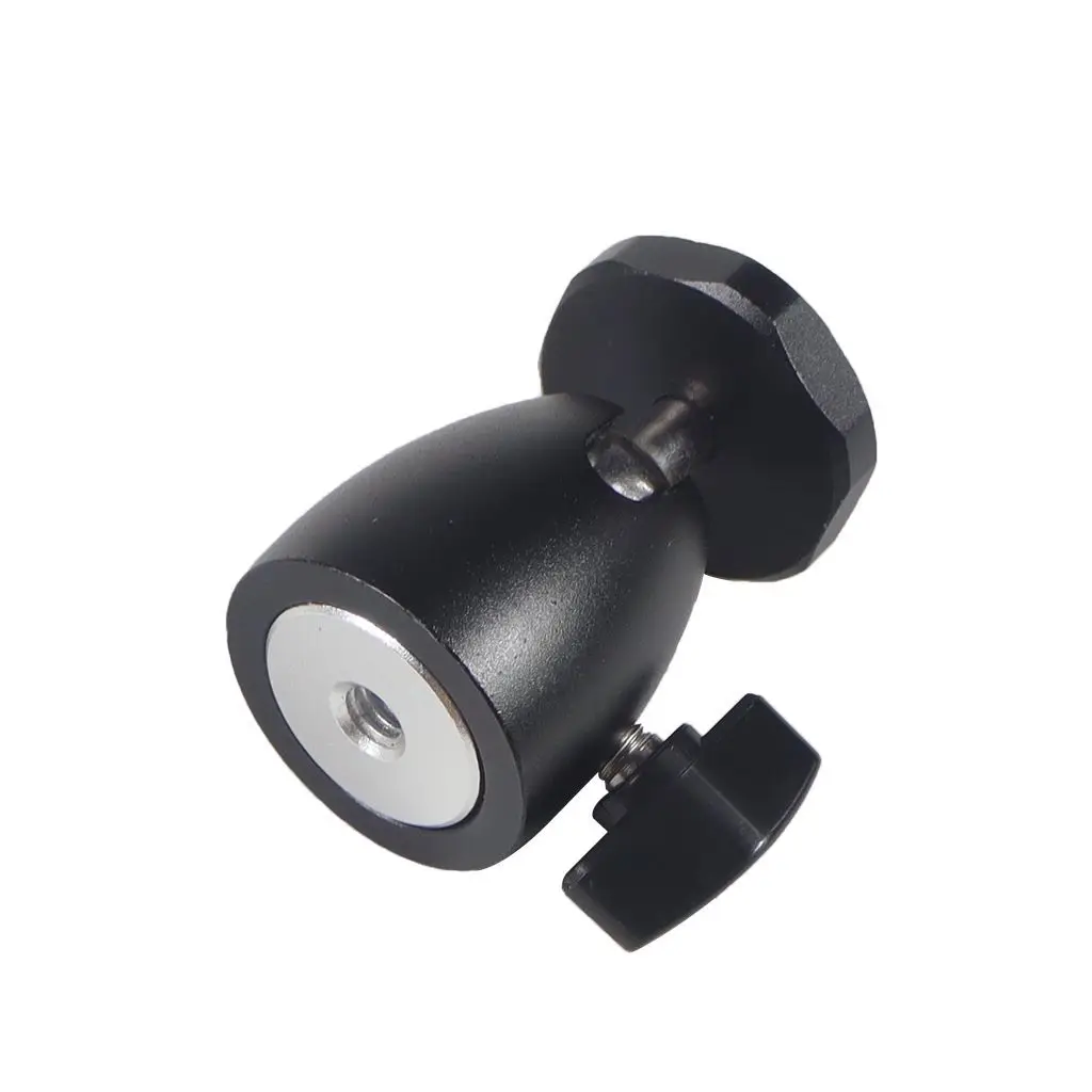 Q39 Aluminium Alloy Mini Ball Head Camera Ballhead Stand 1/4 Inch Screw Mount Bracket Holder for Nikon Canon DSLR Camera Tripod