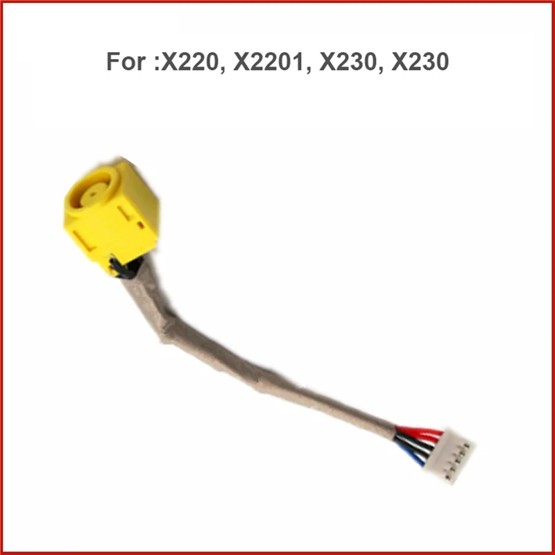 Laptop DC Power Jack Cable Socket for Lenovo X220 X220L X230 X230L DC Power Jack Replacement