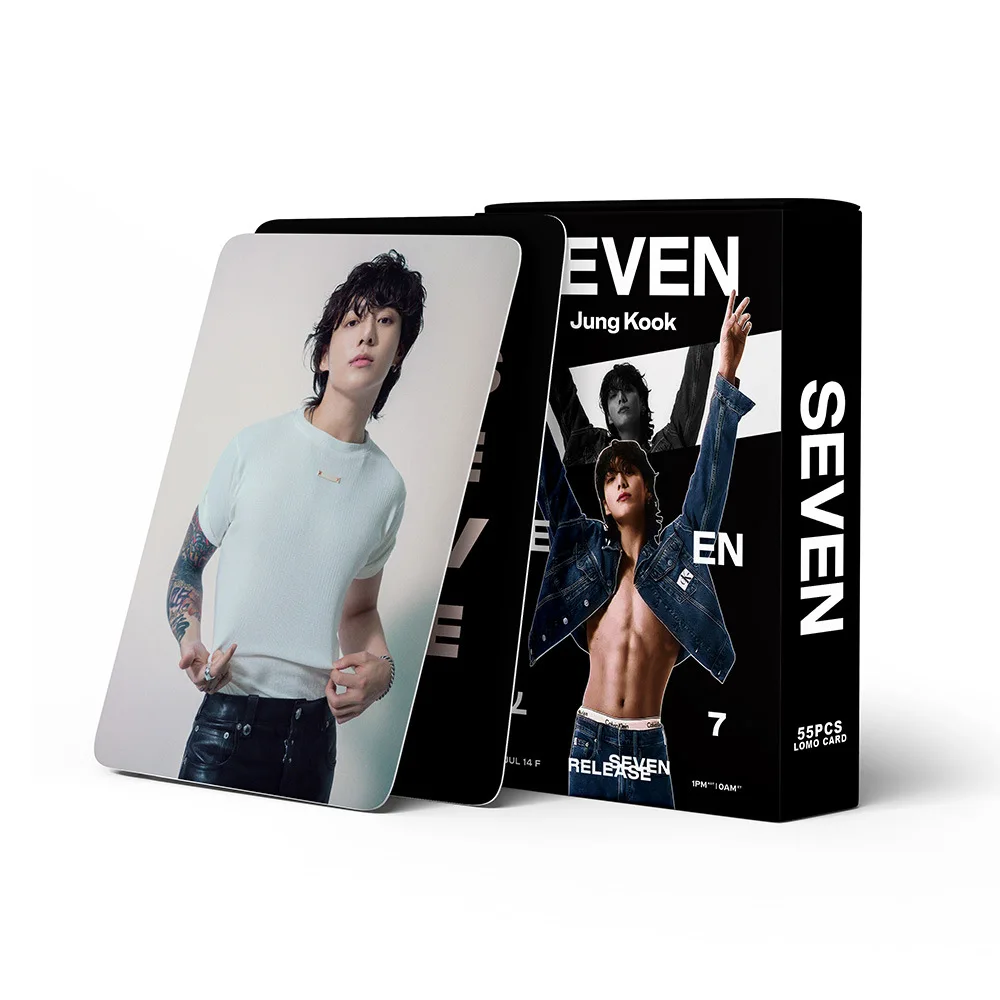 Collectible Cards 55pcs/Set Kpop Me Myself Lomo cards JK seven SOWOOZOO Photocards For fan Idol HD