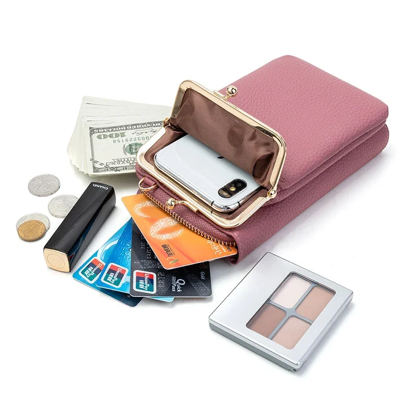 Women's Shoulder Bags Multicolor Cell Phone Bags for Women Solid Color Female Crossbody Bag Bolsa Messenger Hand Bag