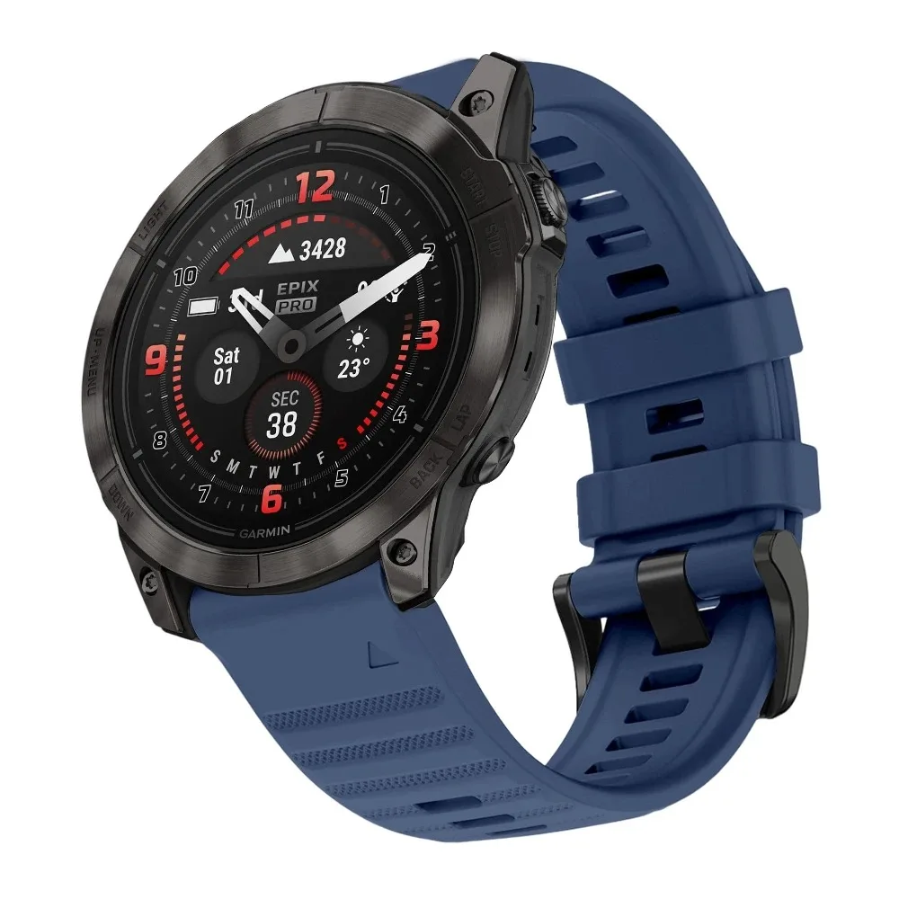 Quickfit Silicone Sports Watch Strap - Enhanced Durability and Comfort
