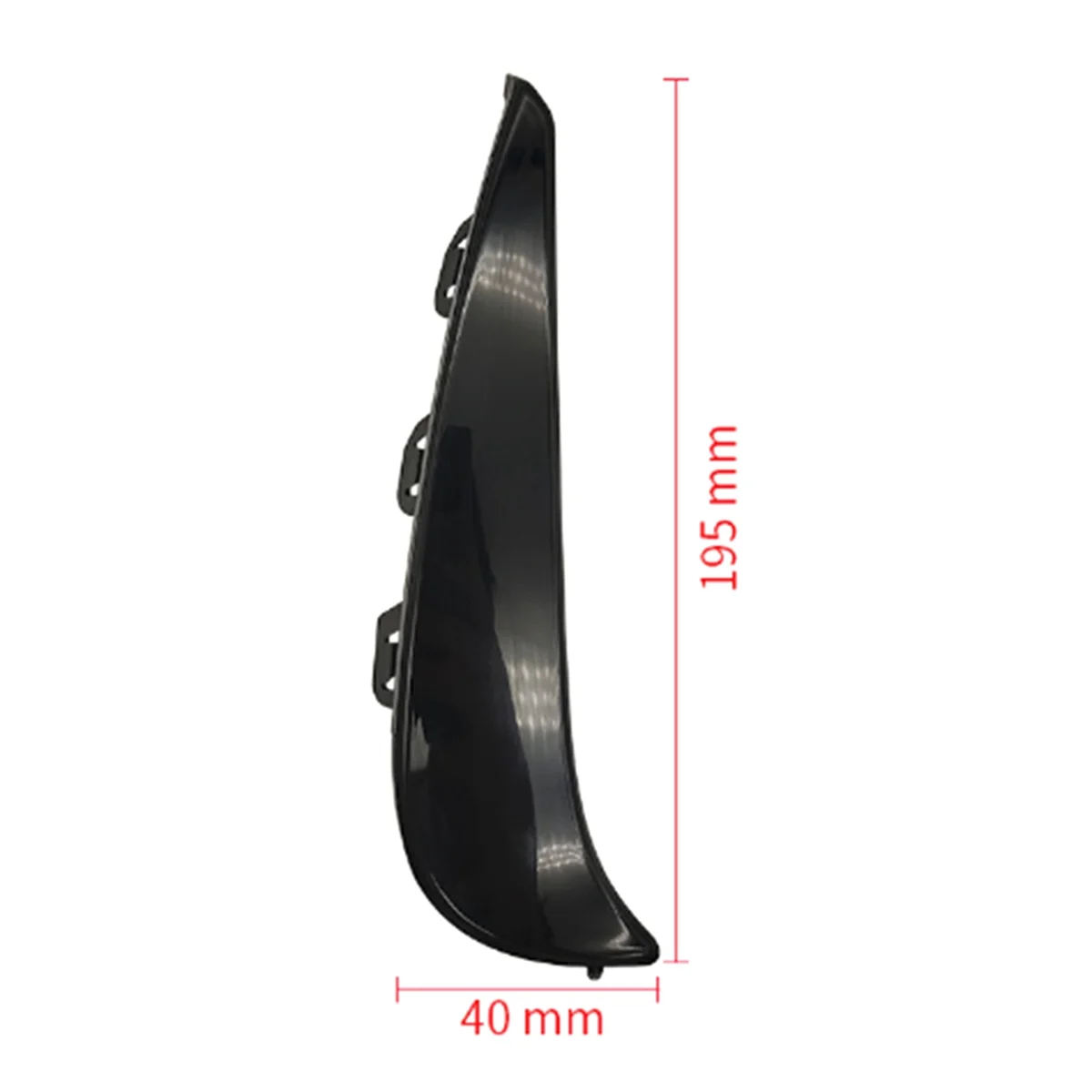 Car Front Bumper Ventilation Grille Trim Air Inlet Blade Spoiler 2068852902 for Mercedes-Benz C-CLASS W206