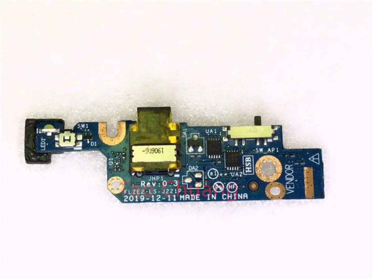 

FOR Lenovo Yoga 5G-14Q8CX05 FLZE2 2019 Audio Board Switch Button Board LS-J221P