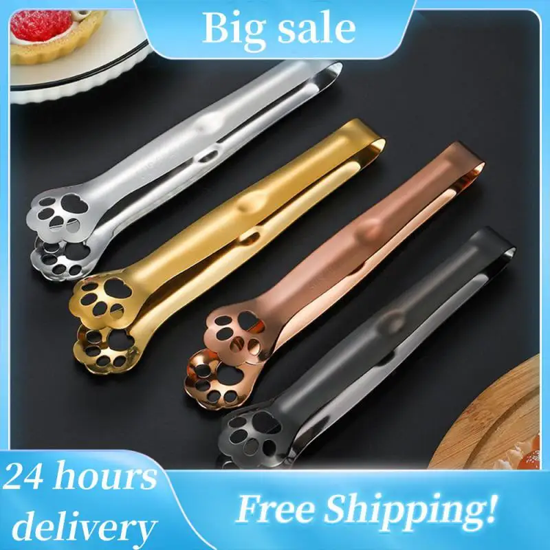 

Buffet Convenient Food Tongs Bread Creativity Barbecue Kitchen Cat Paw Durable Food Household Products Salad Smooth